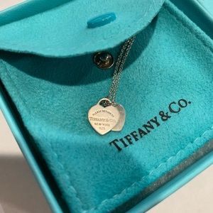 Tiffany & Co. Mini Double Hearts Necklace